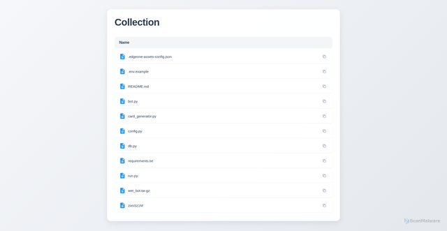 Security scan screenshot of https://wetabdlidcard-ojdagc39sc.edgeone.app/