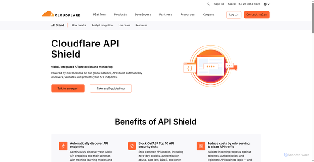 Security scan screenshot of http://185.153.181.46.nip.io/application-services/products/api-shield/