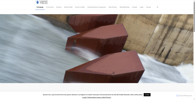 Security scan screenshot of https://www.consorziovelia.com/