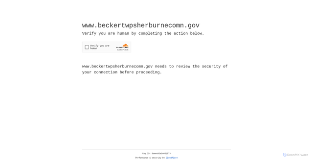 Security scan screenshot of https://www.beckertwpsherburnecomn.gov