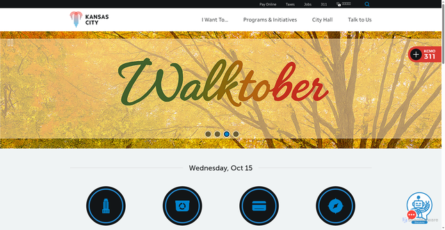 Security scan screenshot of https://www.kcmo.gov/