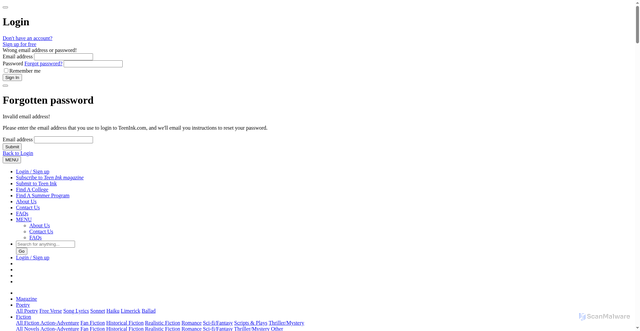 Security scan screenshot of https://www.teenink.com/reviews/tv_show_reviews/article/972119/Stranger-Things-Season-One