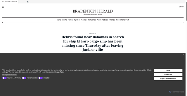 Security scan screenshot of https://amp.bradenton.com/latest-news/article37766205.html