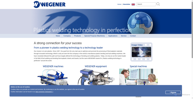 Security scan screenshot of http://www.wegenerwelding.de/