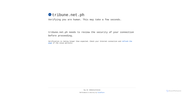Security scan screenshot of https://tribune.net.ph/2025/10/27/sam-smith-shows-love-to-jason-dys-performance