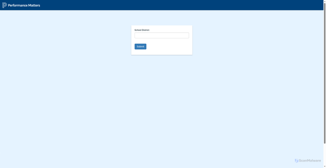 Security scan screenshot of https://olaocps.performancematters.com