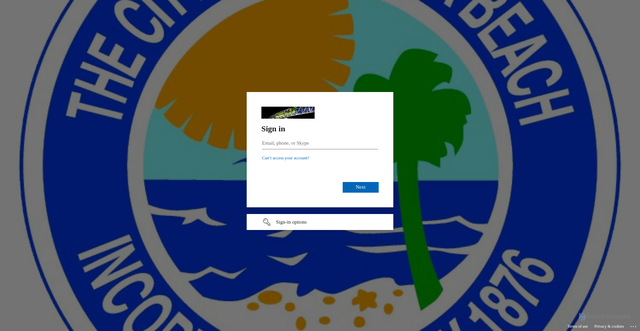 Security scan screenshot of https://codbus-my.sharepoint.com