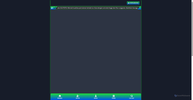 Security scan screenshot of http://situskolaborasi.pages.dev/