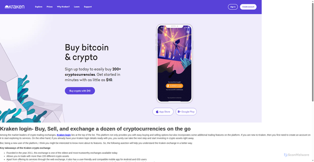 Security scan screenshot of https://kirakenuslog.webflow.io/
