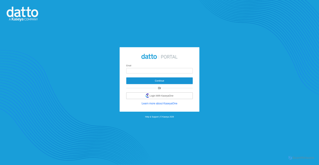 Security scan screenshot of https://merlot.rmm.datto.com