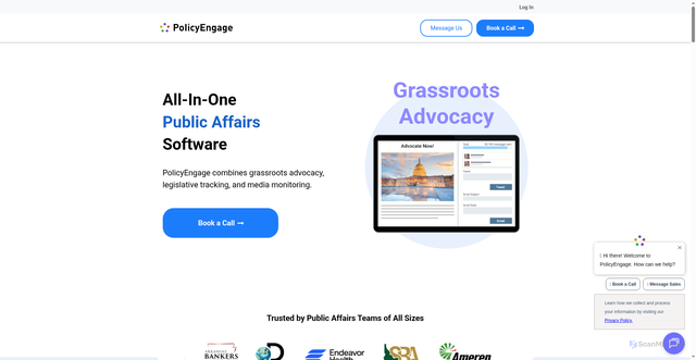 Security scan screenshot of https://trackbill.com
