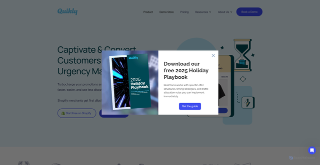 Security scan screenshot of https://pixel.quikly.com