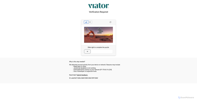 Security scan screenshot of https://www.viator.com/Oahu-tours/Port-Transfers/d672-g24-c4032