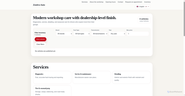 Security scan screenshot of https://brackeposten.se