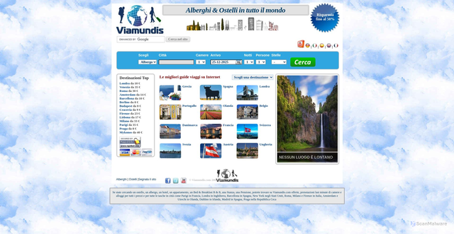 Security scan screenshot of https://mail.viamundis.com