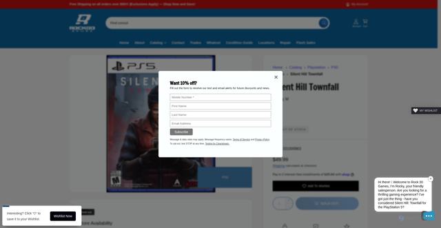 Security scan screenshot of https://rock30games.com/products/silent-hill-townfall?srsltid=AU7gw4UL-eL3EijoT4p75AD4H8ExEOk37ue__3oAxiuaeHnBBNxdmoBx