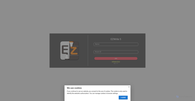 Security scan screenshot of https://ezwrite.benq.com