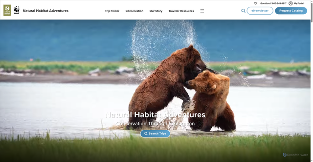 Security scan screenshot of https://www.nathab.com