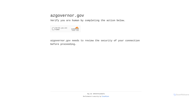 Security scan screenshot of https://azgovernor.gov/