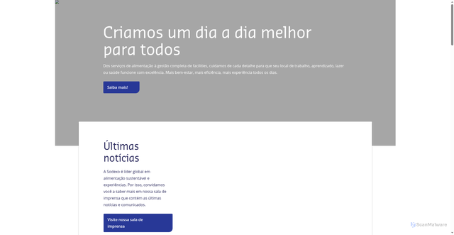 Security scan screenshot of https://sodexo.com.br