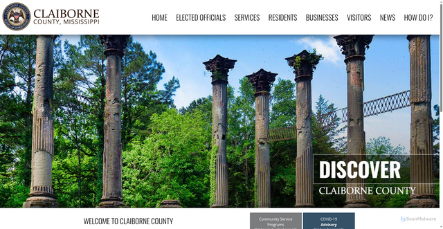 Security scan screenshot of https://www.ccmsgov.us/