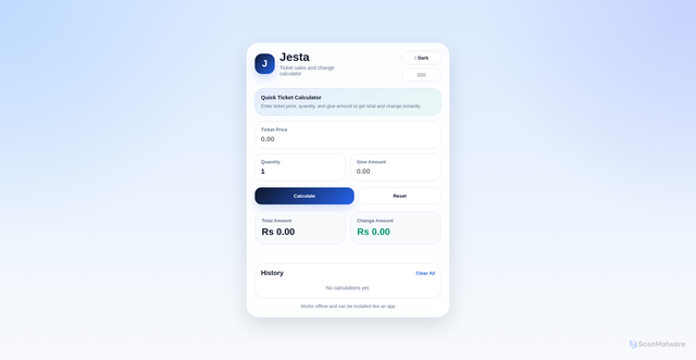 Security scan screenshot of https://jesta-e7sl2mg6le.edgeone.app/