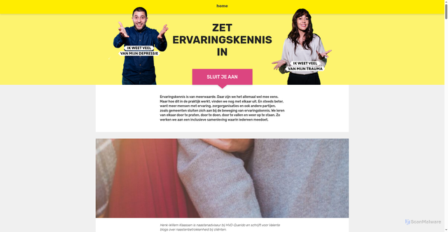 Security scan screenshot of https://ervaringskennis.nu