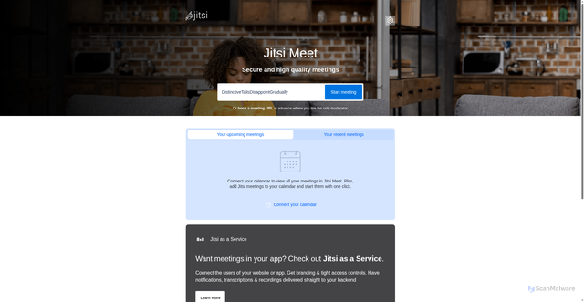 Security scan screenshot of https://meet.jit.si/