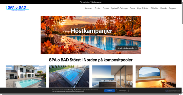 Security scan screenshot of https://xn--sknaspaobad-sfb.se