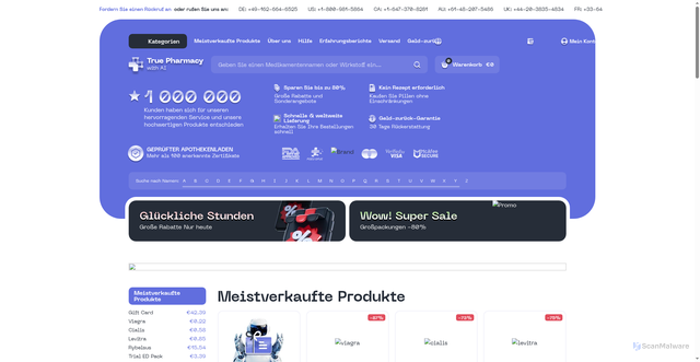 Security scan screenshot of https://fastlovenow.cfd/