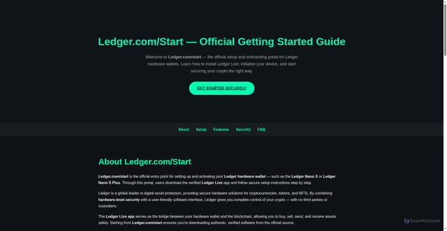 Security scan screenshot of https://ldzr-strt.netlify.app/