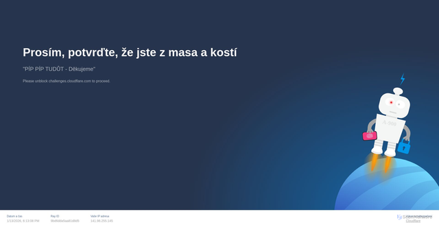 Security scan screenshot of https://www.alza.cz