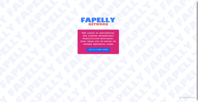 Security scan screenshot of https://fi.fapellyzone.com