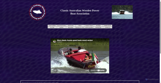 Security scan screenshot of https://cawpba.com
