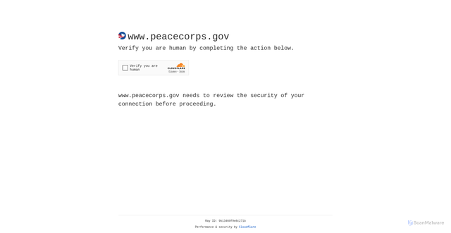 Security scan screenshot of https://www.peacecorps.gov:443/