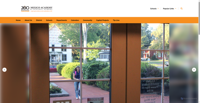 Security scan screenshot of https://www.mexicocsd.org/