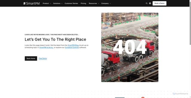 Security scan screenshot of https://email.smartpm.com