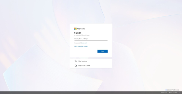 Security scan screenshot of https://enterpriseenrollment.raktda.com
