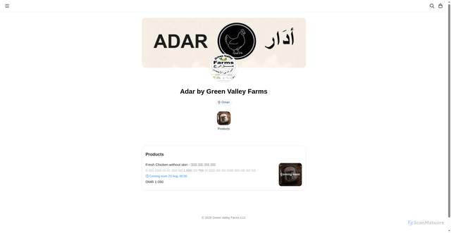 Security scan screenshot of http://adaroman.com/