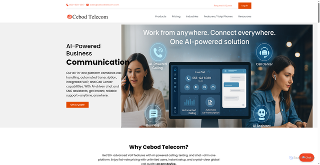 Security scan screenshot of https://cebodtelecom.com