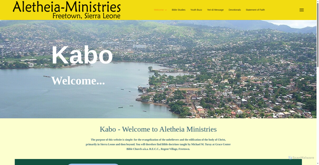 Security scan screenshot of http://deckerville-mi.gov/