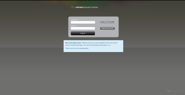 Security scan screenshot of https://partnerrc.com