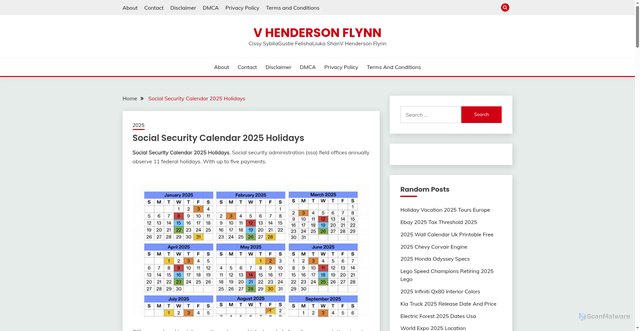 Security scan screenshot of https://vhendersonflynn.pages.dev/fvnqu-social-security-calendar-2025-holidays-ilgws/