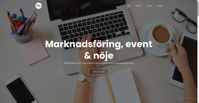 Security scan screenshot of https://friskmarketing.se