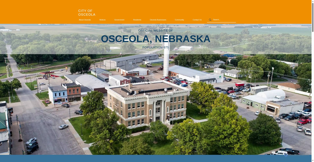 Security scan screenshot of https://www.osceolane.gov/