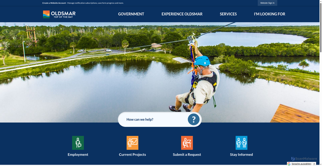 Security scan screenshot of https://oldsmarfl.gov/