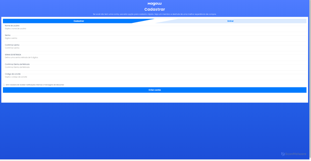 Security scan screenshot of https://maga6n.com/