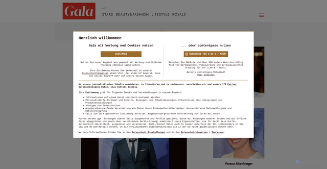 Security scan screenshot of https://www.gala.de/stars/starportraets/lars-eidinger-20583036.html