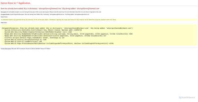 Security scan screenshot of https://scripts.clixtell.com
