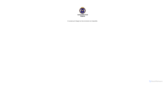 Security scan screenshot of https://www.ragusa.aci.it